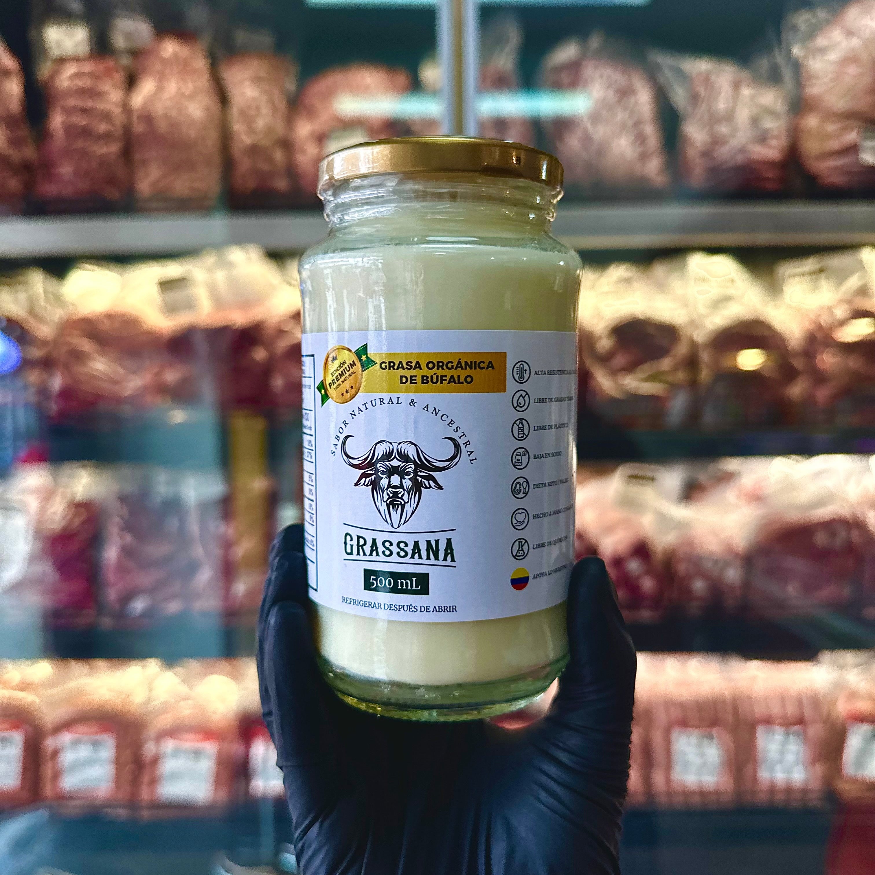 Grasa de búfalo orgánica 500gr