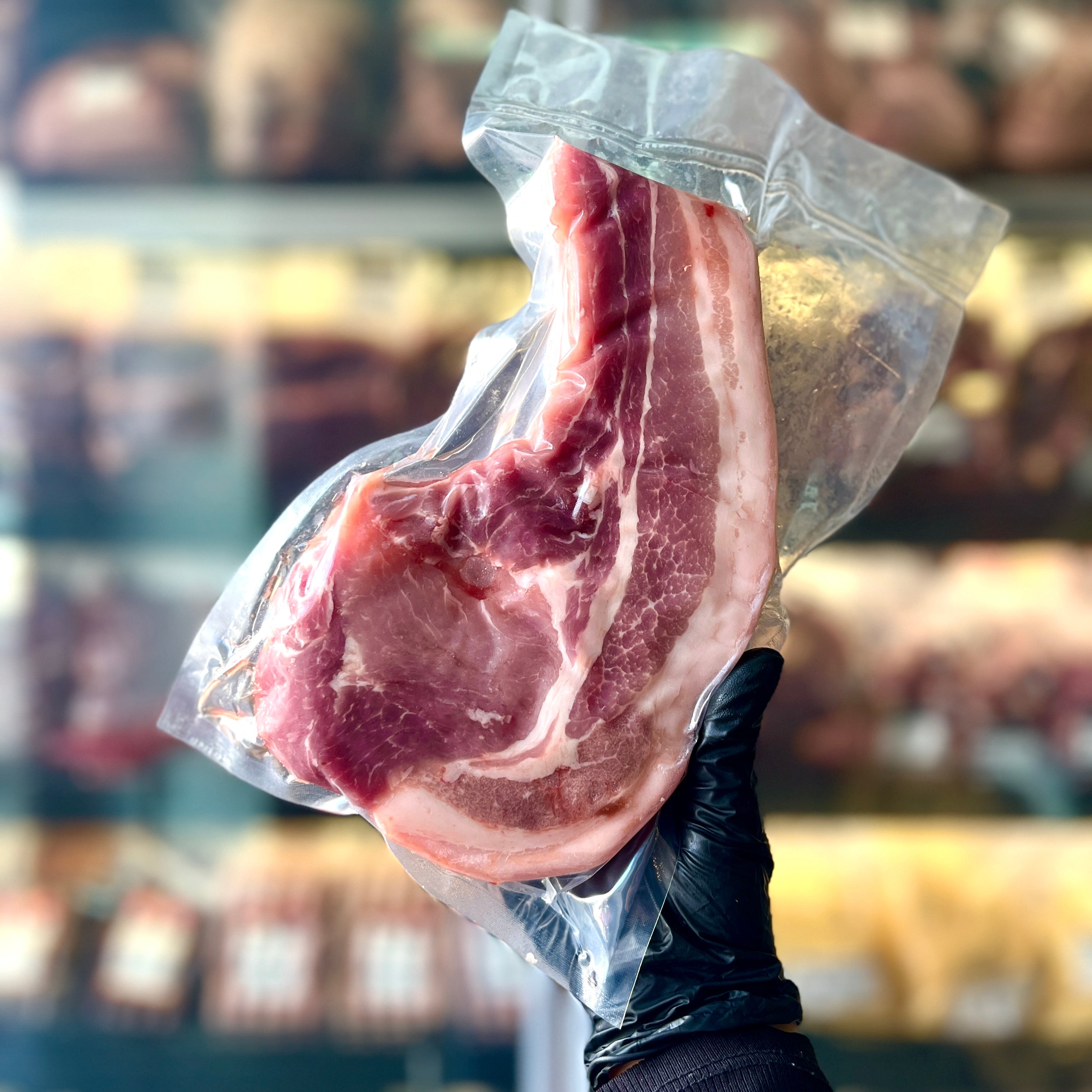 Tomahawk de Cerdo con Cuero 600gr