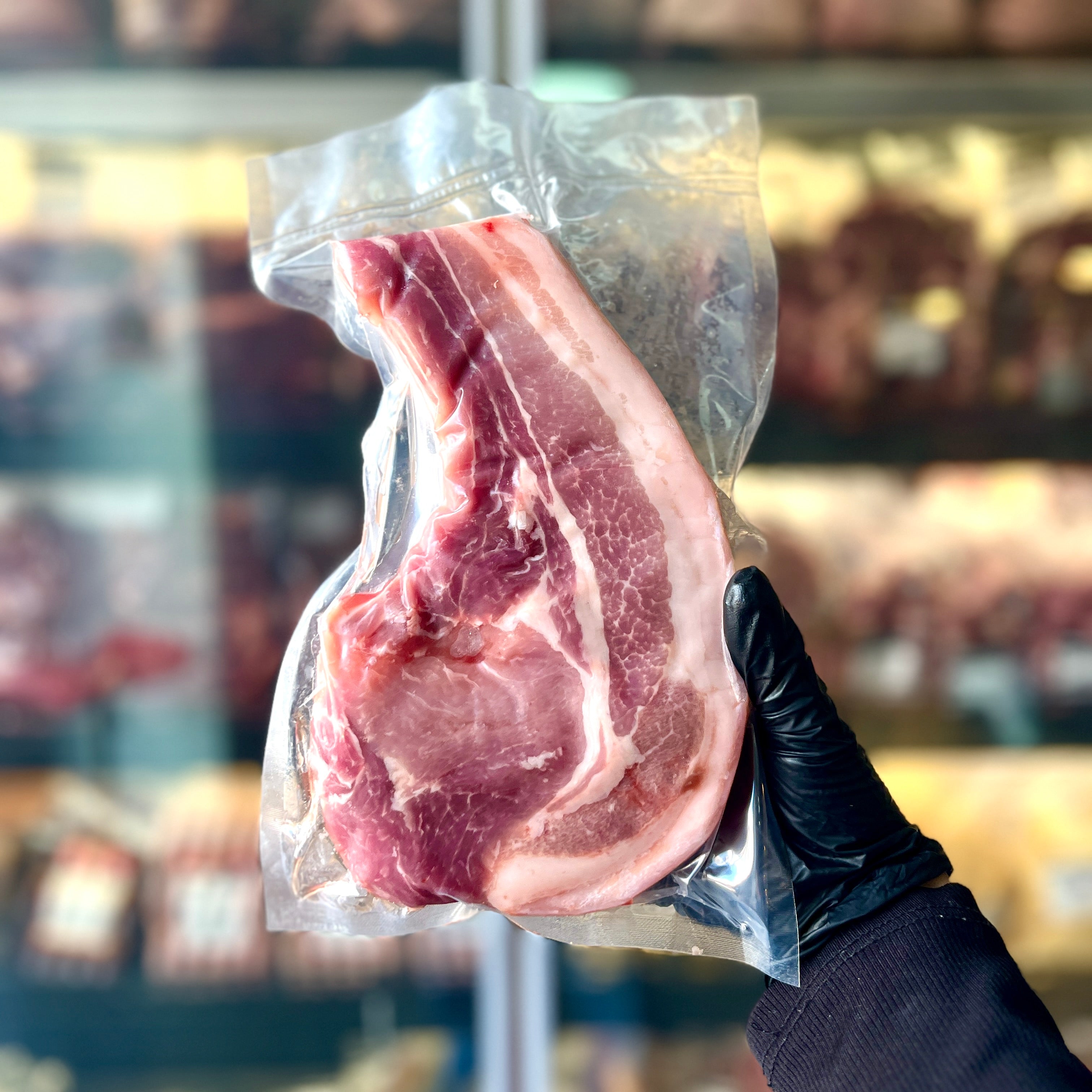 Tomahawk de Cerdo con Cuero 600gr