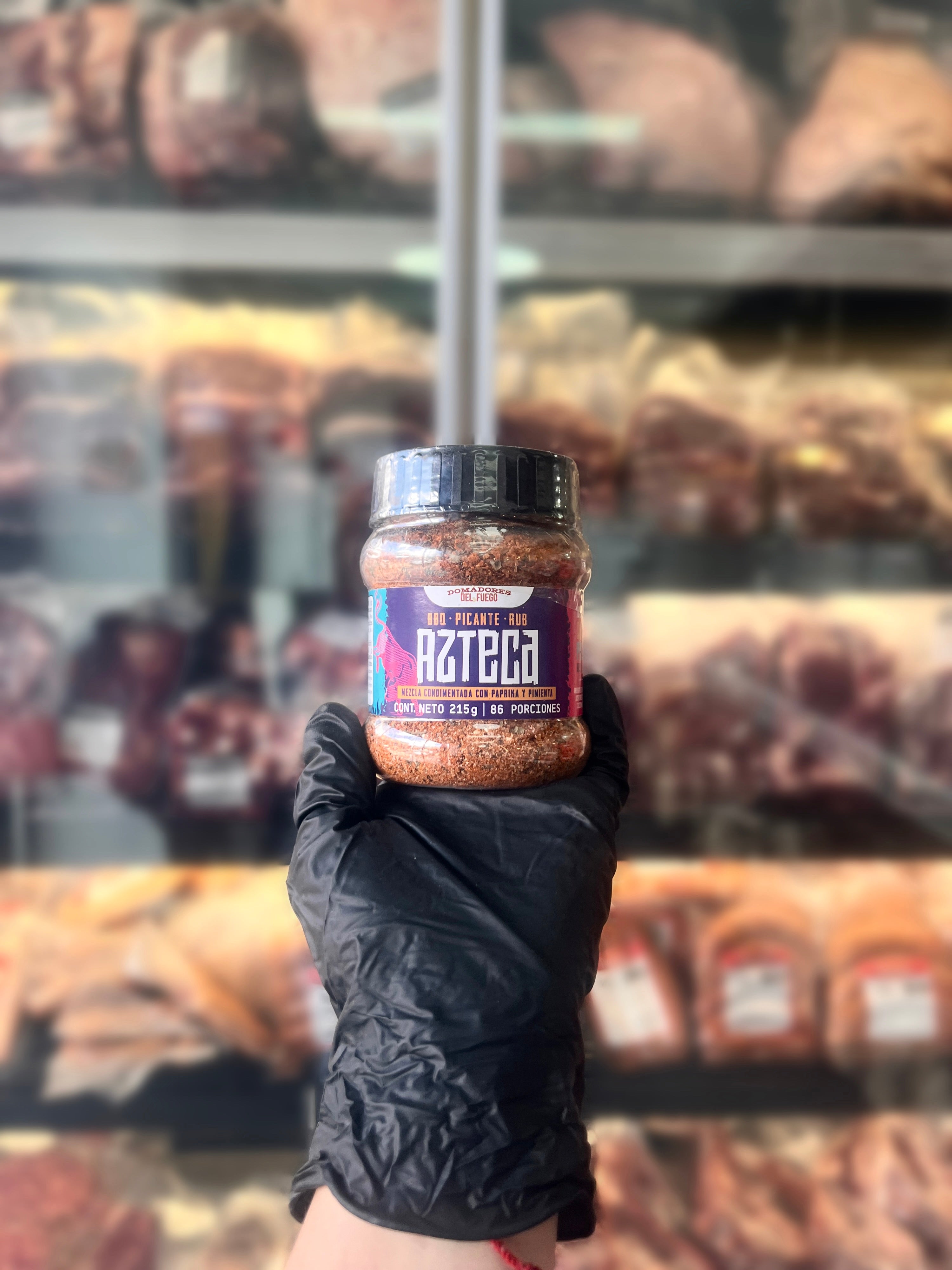 Rub Azteca Sazonador BBQ picante 200gr