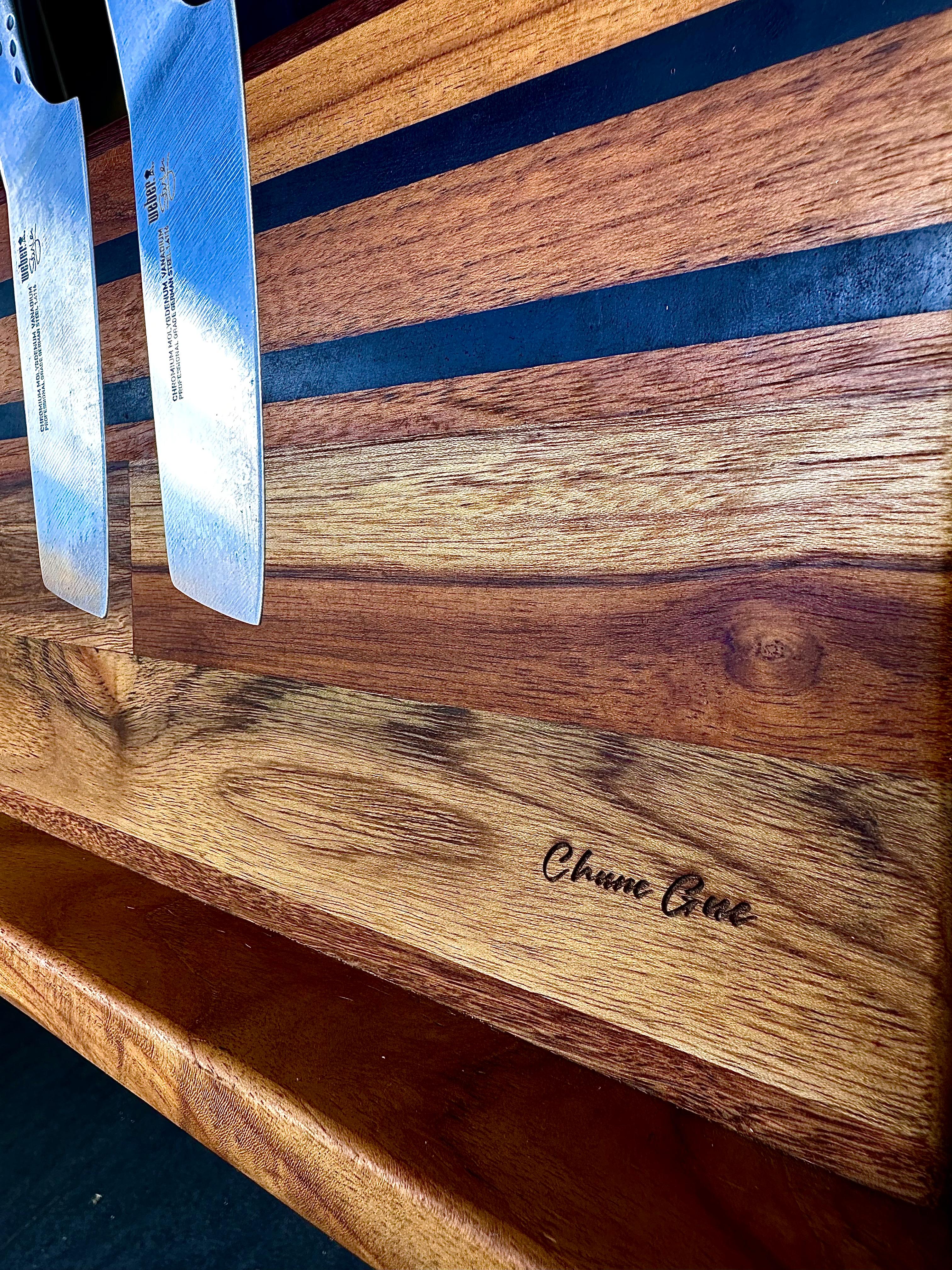 Portacuchillos madera