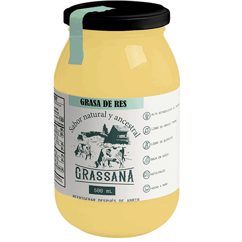 Grasa de res 500gr