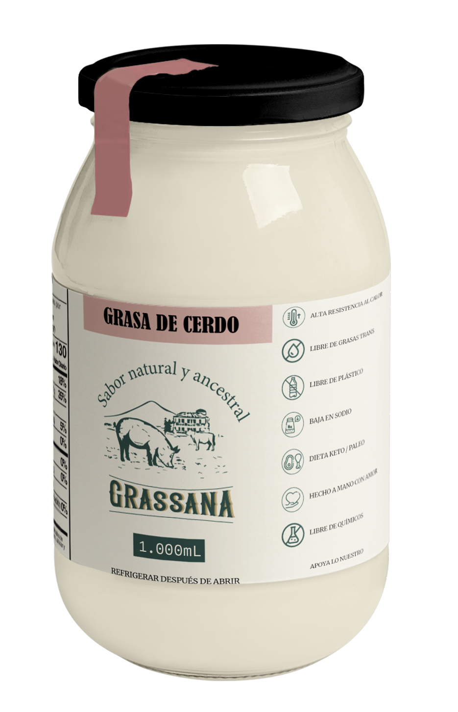 Grasa de cerdo x 500gr