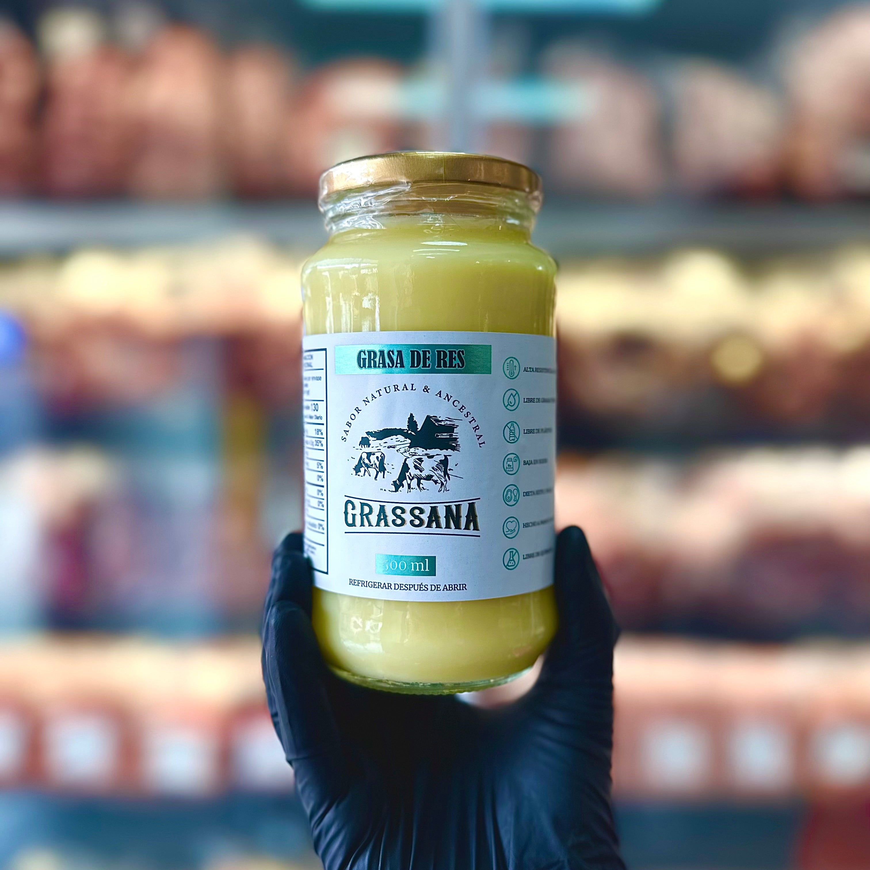 Grasa de res 500gr